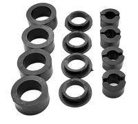 Support Bushings Seat Bushings for Jeep for Wrangler for TJ for LJ 1998-2006 Black Direct Replacement Seat Bushing