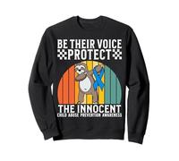 Support Child Abuse Awareness Gifts Child Abuse Prevention Sweatshirt