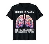 Support COPD Doctors & Nurses COPD Awareness Month Products Value Graphic T-Shirt