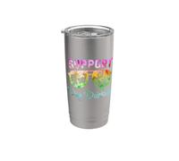 Support Day Drinking Drinker Summer Flowers Stainless Steel Insulated Tumbler