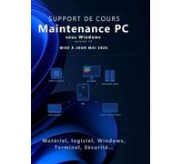 Support de cours maintenance PC sous Windows: maintenance PC sous Windows
