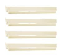 Support de Tuiles de Mahjong with Poussoir - Polystyrene 47.3 x 8 cm | Supports Compacts for Jeu Dé Dominos with Antidérapant Design, Club Maison Fêtes Voyages, Racks Dé Mahjong with Poussoirs |