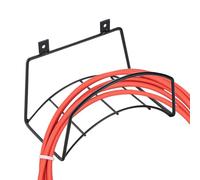 Support de tuyau d'arrosage - d'arrosage support mural | extérieur durablerangement pratique et anti-enchevêtrement pour jardin | Enrouleur de tuyau en métal robuste pour l'extérieur