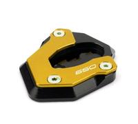 Support Extender Motorcycle Kickstand Foot Pad For Kawasaki Z650 Z900 Z 650 Z 900 2017-2023 Extension Side Stand Enlarger Plate Pad Foot Side Stand Extension Plate(Gold,X-1)