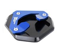 Support Extender Motorcycle Side Stand Plate Pad For YA&MAHA TENERE 700 XTZ 700 Tenere700 XTZ700 2019-2023 2022 Foot Pads Kickstand Support Pad Extender Foot Side Stand Extension Plate(Blue 1)