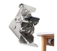 Support Extension Lock, Folding Table Legs - Folding Brackets with Screws,Heavy Duty Self-Locking Hinge Leg Brackets for Home, Study