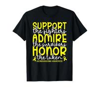 Support Fighters Admire Survivors Honor Taken T-Shirt