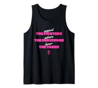 Support Fighters Admire Survivors Honor The Taken Design Tank Top
