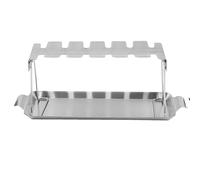 Support for Coxas E Asas De Frago Sport for Chicken Legs From Grill Chicken Stainless Steel Easy to Carry Dishmashajillas Luggage Holder for BBQ Oven and Outdoor Garden