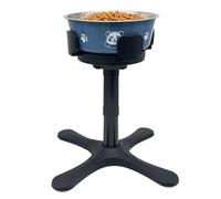 Support for Dog Bowl - Adjustable Support for Large and Medium Dogs, Single Raised Base for Round and Square Bowls | Support for a Stable Diet with Antiri