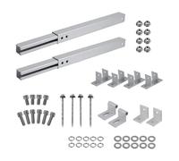 Support for Panels, Adjustable Erosion Resistant | Mounting Kit Roof Panels with Adjustable Tilt 15 - 30 Degrees, for External Roof Wall Ground Camper Boats