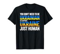 Support for Ukraine: Human Unity & Empathy Design T-Shirt