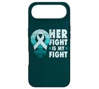 Support for victims of sexual assault, teal ribbon Case for iPhone Air