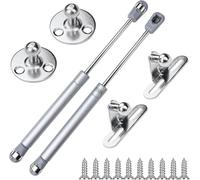 Support Hinge Slow Close,Cabinet Gas Spring,Gas Lift Strut Kit,Soft Close Lift Stay Support for Kitchen,Gas Strut Lid Stay Support Kitchen Cabinet Door Hinge,Soft Close Lid Hinge