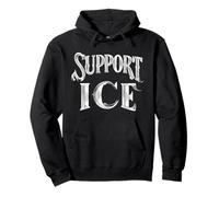 Support ICE Immigration Men Pro-Ice Political Conservative Pullover Hoodie