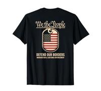 Support ICE Immigration - Protecting America’s Borders T-Shirt