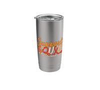 Support Infertility Awareness IVF Awareness Month Orange Stainless Steel Insulated Tumbler