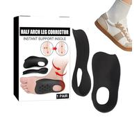 Support Inserts For Men: Medium Correctors, Orthopedic Inserts For Flat Feet, Overpronation, Heel | Comfortable Insoles With A Support