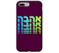 Support Israel Ahava Love Hebrew Jewish Faith Nation Case for iPhone 7 Plus/8 Plus