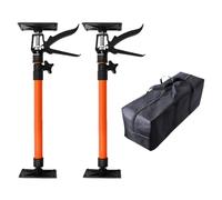 Support Jack - Furniture Jack | Tool Cabinet | Cabinet Support 19 To 45 Inches Adjustable | Arm Rod Labor-Saving 66lb Elevator System Heavy-Duty Bracket For Panel Construction Awning