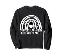 Support Lacation Like You Mean It Breastfeeding Sweatshirt