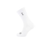 SUPPORT lineS High-Performance Ribbed Cycling Socks Breathable Moisture-Wicking Elastic Fit for Hiking Walking Climbing Bike Riding Cyclist Essentials, white, 3-5 UK / 36-38 EU