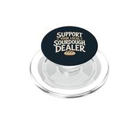 Support Local Bread Baker Sourdough Bakery PopSockets PopGrip for MagSafe