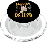 Support Local Egg Dealer Poultry Farmer Farm Animals Chicken PopSockets PopGrip for MagSafe