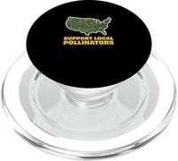 Support Local Pollinators Bee Conservation Gardener PopSockets PopGrip for MagSafe