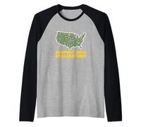 Support Local Pollinators Bee Conservation Gardener Raglan Baseball Tee