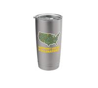 Support Local Pollinators Bee Conservation Gardener Stainless Steel Insulated Tumbler