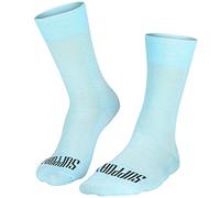 SUPPORT Men's Super-Light Cycling Socks, unisex cyclist accessories, Hiking Walking Climbing Bike Riding, Blue, 10-11 UK