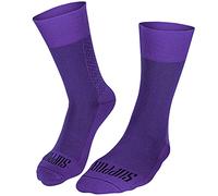 SUPPORT Men's Super-Light Cycling Socks, unisex cyclist accessories, Hiking Walking Climbing Bike Riding, Purple, 3-5 UK