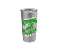 Support Mental Health Awareness Quote Stainless Steel Insulated Tumbler