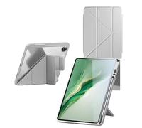 Support Multi Angles Foldable Acrylic Clear Case Suitable For Huawei MatePad Mini 8.8" 2025 MLR-AL00 AL10 With Pencil Holder(Silver)
