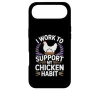 Support My Chicken Habit Backyard Poultry Keeper Case for iPhone Air