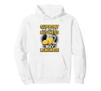 Support My First Business Buy Lemonade Funny Lemonade Stand Pullover Hoodie