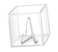 ＡＷＨＡＯ Support of The Display Box of Guitar Pikes with Support, Case for Lovers of Electric Bass And Ukulele, clear base