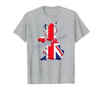 Support Our Farmers, Save British Agriculture T-Shirt, Men, Heather Grey, 5X-Large