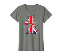 Support Our Farmers, Save British Agriculture T-Shirt, Women, Olive Heather, Medium
