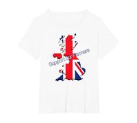 Support Our Farmers, Save British Agriculture T-Shirt, Women's Plus, White, 6X