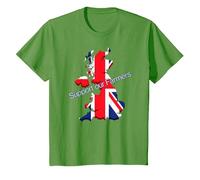 Support Our Farmers, Save British Agriculture T-Shirt, Youth, Grass Green, 2T