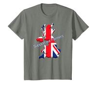 Support Our Farmers, Save British Agriculture T-Shirt, Youth, Olive Heather, 2T