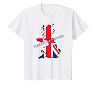 Support Our Farmers, Save British Agriculture T-Shirt, Youth, White, 2T