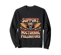 Support Our Nocturnal Pollinators Bats Nature ---- Sweatshirt