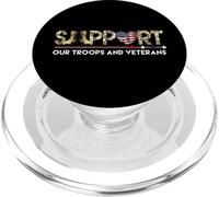 Support Our Troops Veteran's Day Support Our Troops PopSockets PopGrip for MagSafe