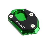 Support Pad Motorcycle Foot Side Stand Plate For Kawasaki For Z 900 RS 650 800 1000 R SX For NINJA 650 1000sx Extension Kickstand Pad Support Stand Motorbike Kickstand Extender Plate(Green 3)