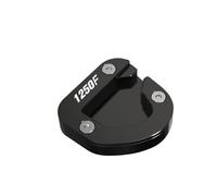Support Pad Motorcycle Foot Side Stand Plate For Suzuki GSF1250 GSF650 Bandit 650 GSF 650 1200 650S 1200S Extension Kickstand Pad Support Stand Motorbike Kickstand Extender Plate(Black)