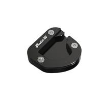 Support Pad Motorcycle Foot Side Stand Plate For Suzuki GSF1250 GSF650 Bandit 650 GSF 650 1200 650S 1200S Extension Kickstand Pad Support Stand Motorbike Kickstand Extender Plate(Black 2)