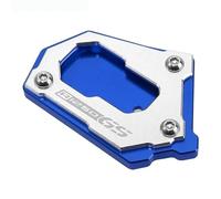 Support Pad Motorcycle Kickstand Pad For BMW R1250GS R1200GS R 1250 1200 R1250 R1200 GS GSA Adventure Side Stand Extension Plate Foot Pads Support Plate Motorbike Kickstand Extender Plate(Silver 5)